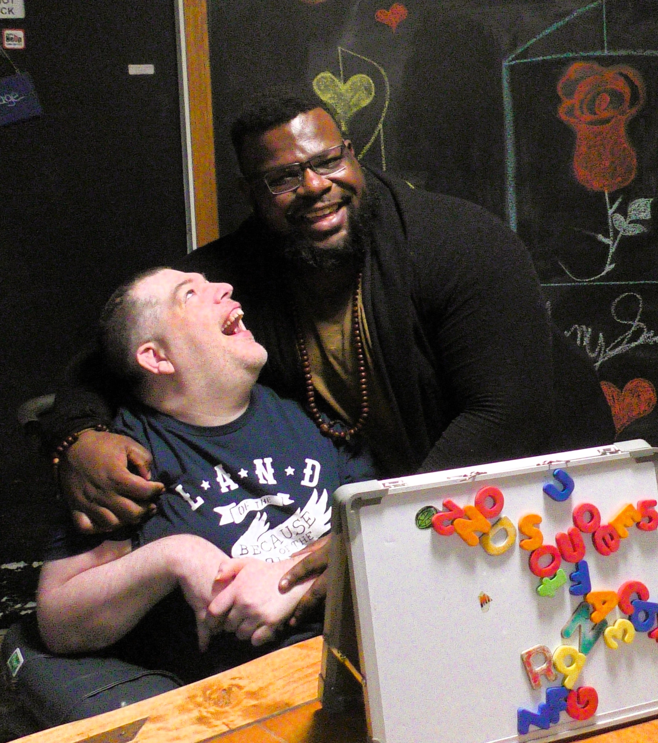 Resident with Community Support Professional